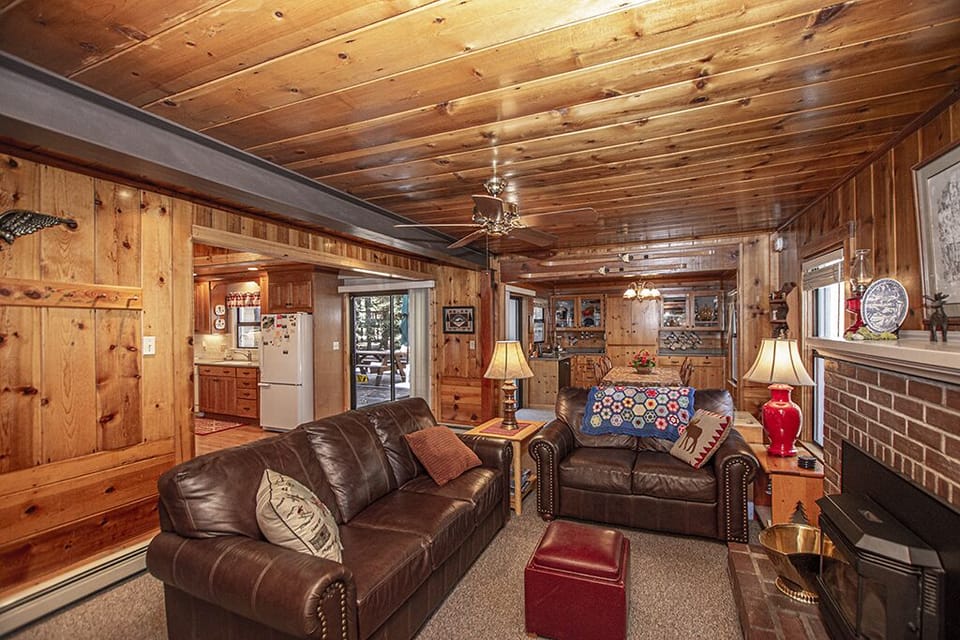 Fir Cottage Living Area Dining And Kitchen