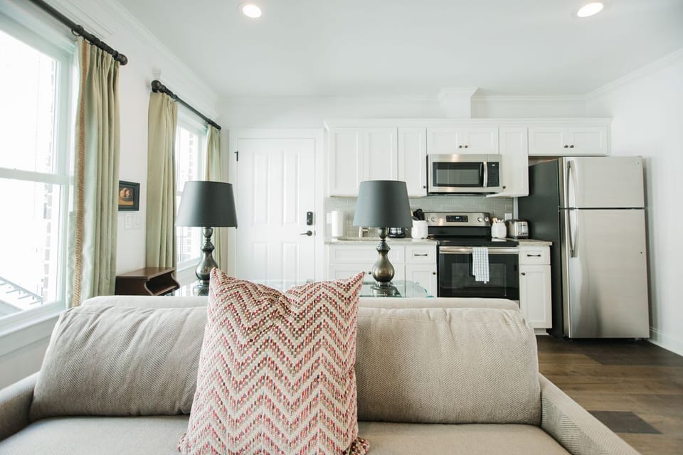 Cozy up on the couch, or convert it into a sleeper sofa for additional guests.
