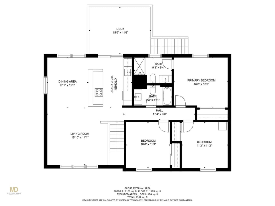 Upper Level Floor Plan