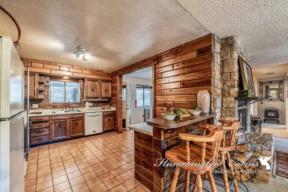 kitchen and bar