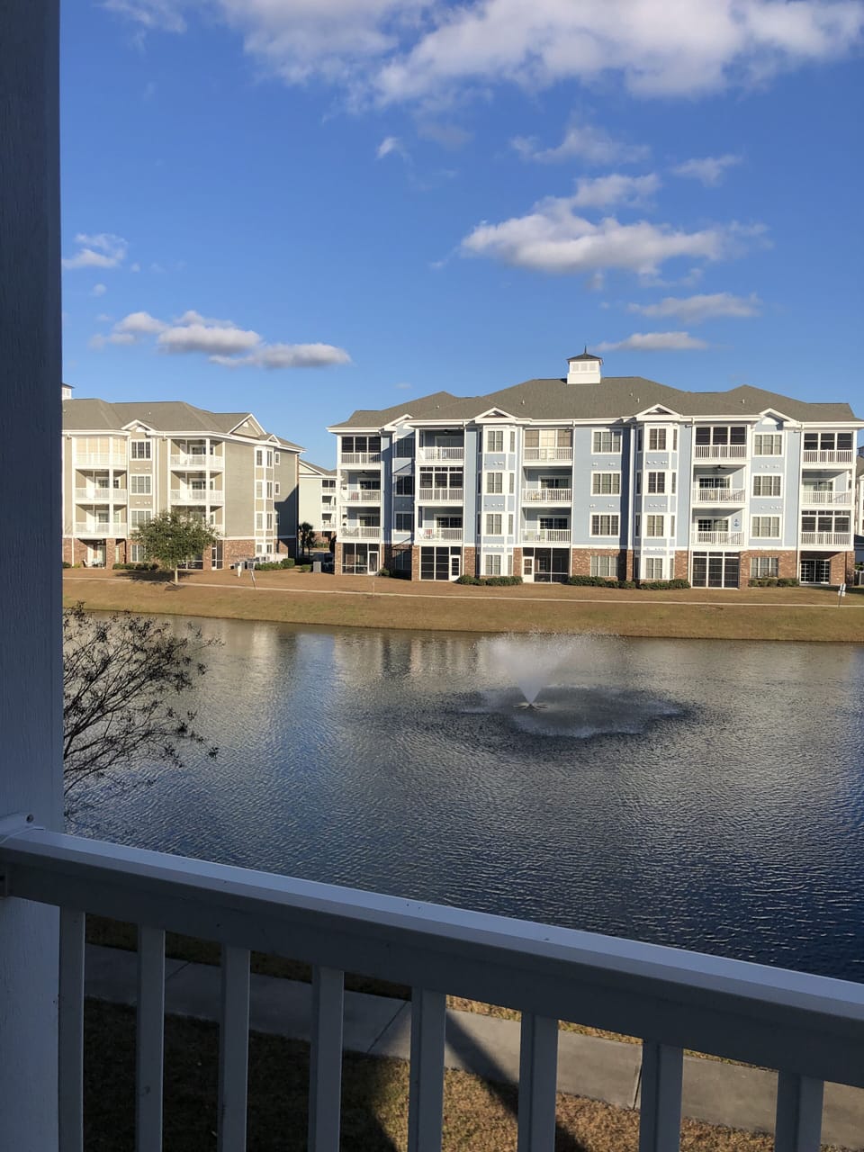 View from the outside patio 