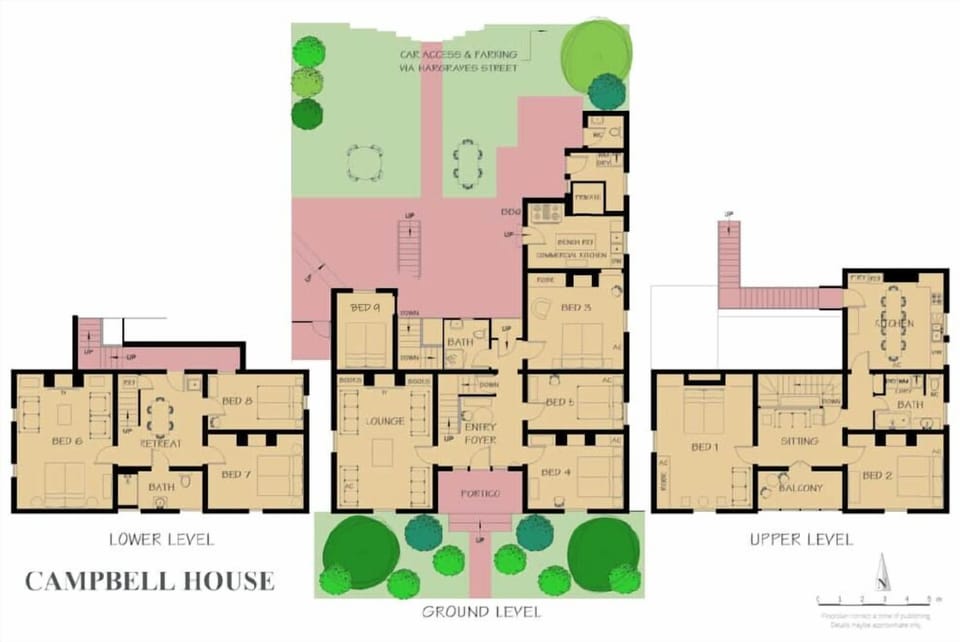 Campbell House Floor Plan