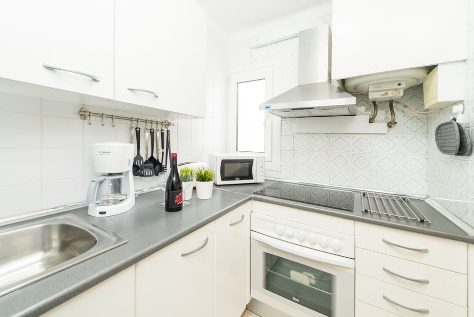 Silver Apartment, near the Puerto de Alcudia Beach, with kitchen