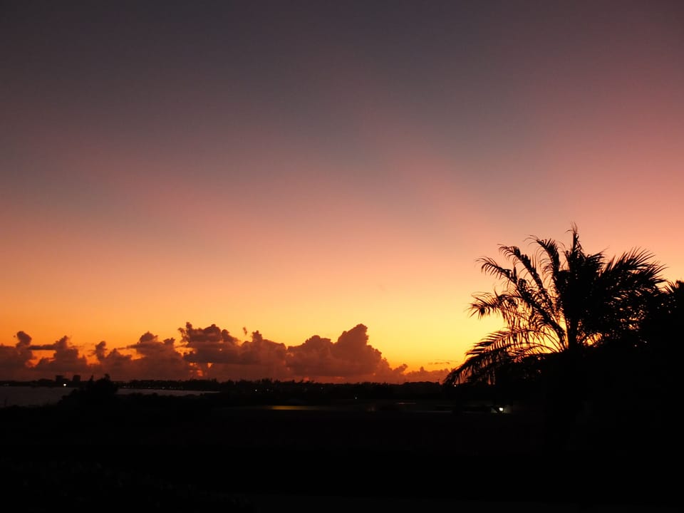 Sunrise from your veranda!