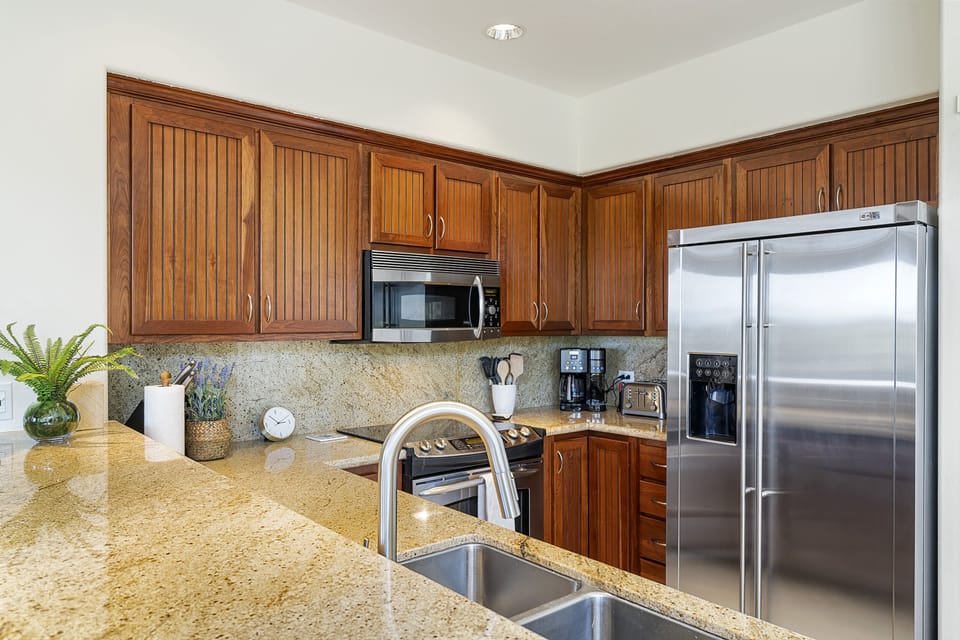 Fully equipped kitchen