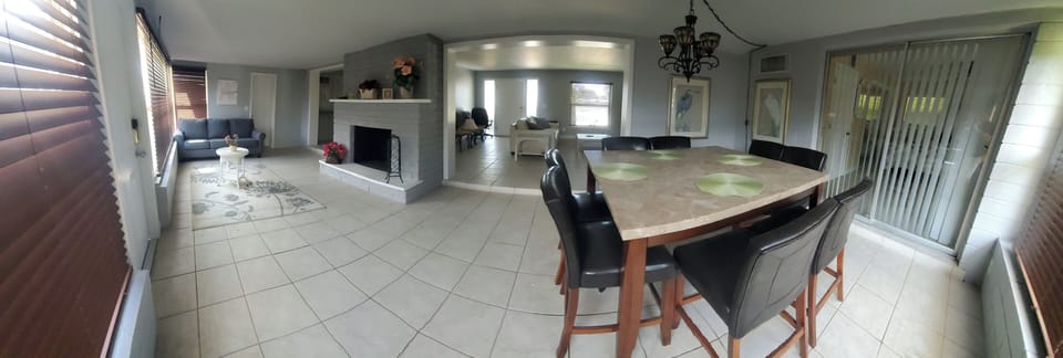 Back room with full size pull out couch
