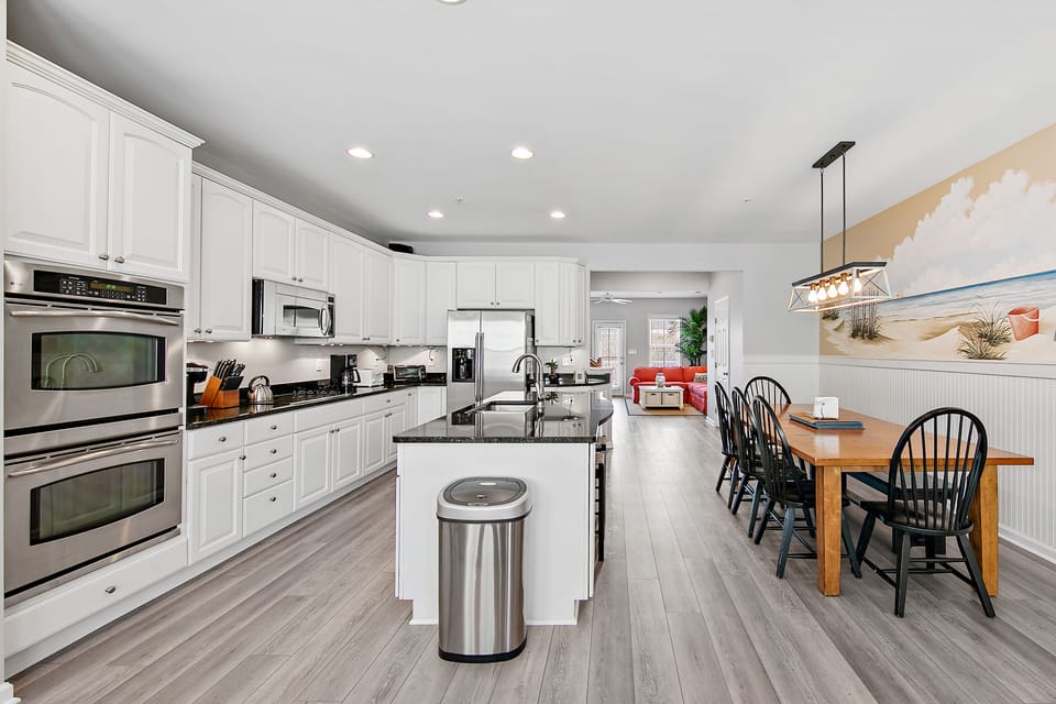 2nd floor - Open concept kitchen … 2023: new KitchenAid French door refrigerator