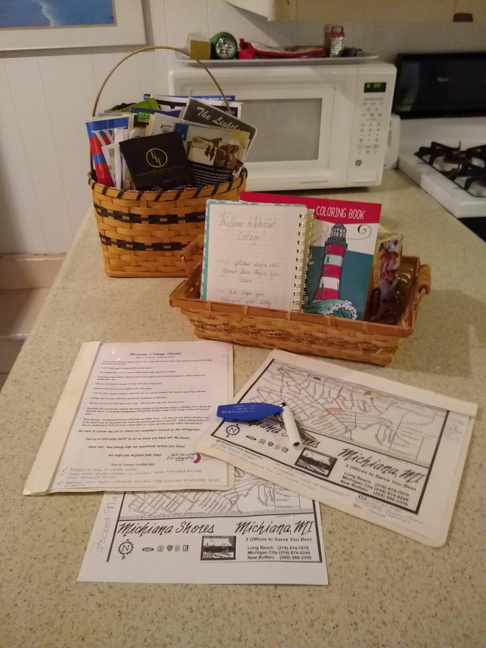 Check in is a breeze with the information provided.