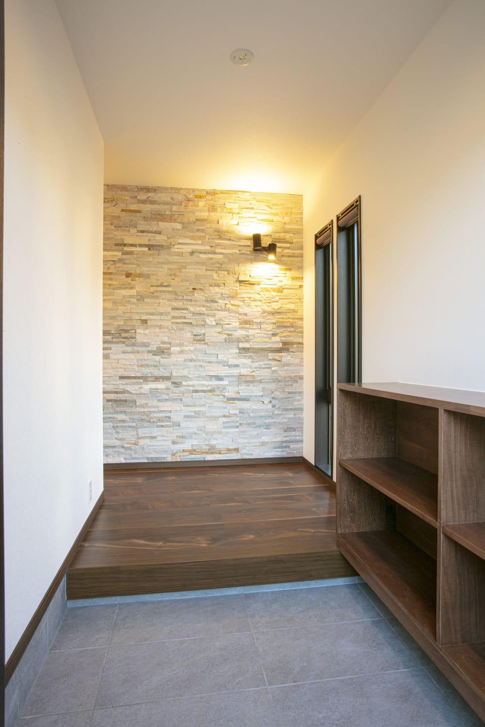 Interior entrance