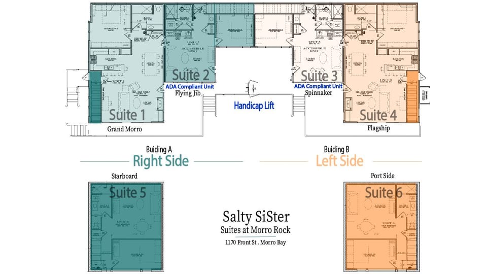 Salty Sister ALL Suites