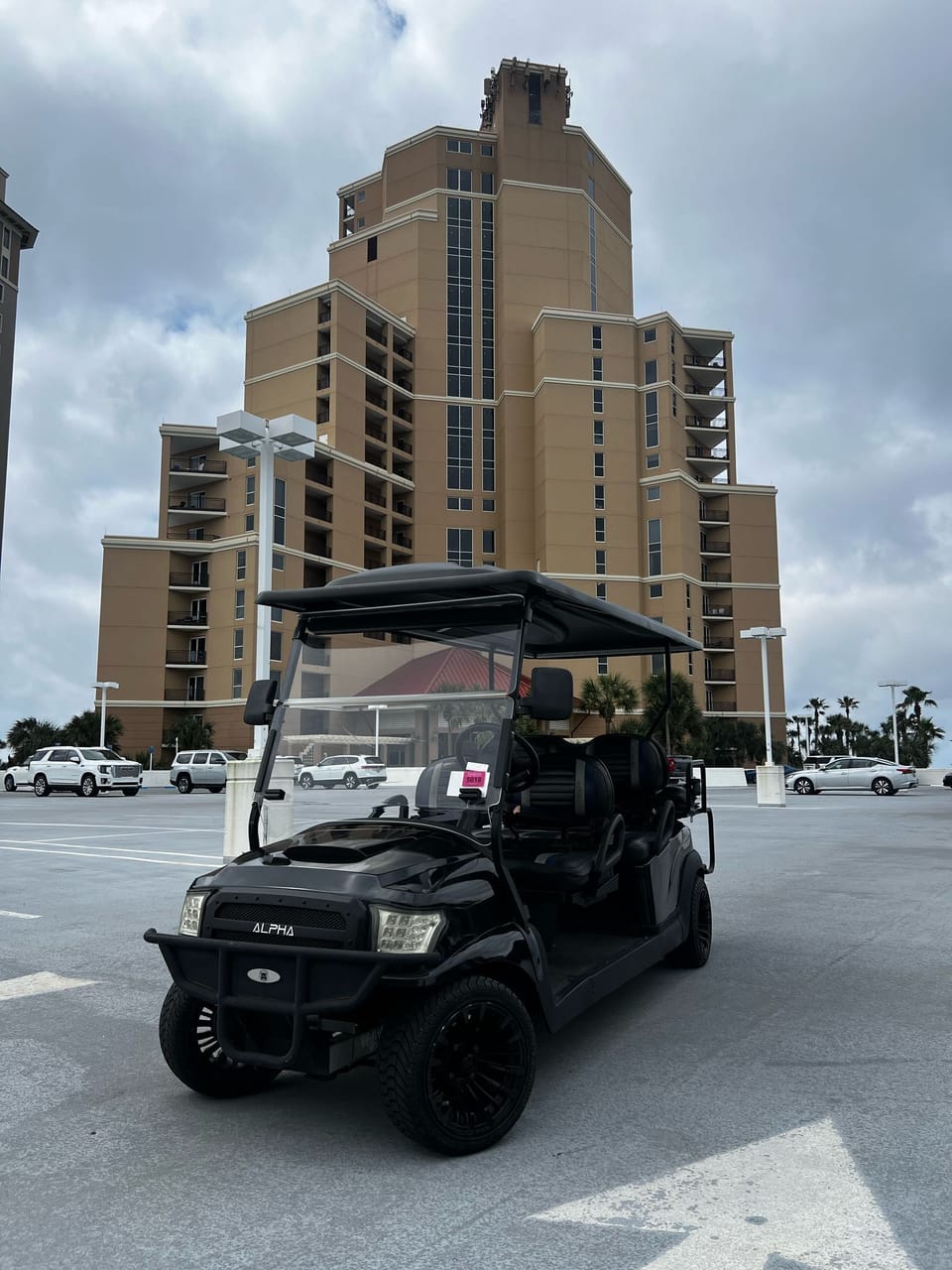 6 Seat Golf Cart - A 6-seater golf cart makes life in Sandestin easy and fun for the whole family!