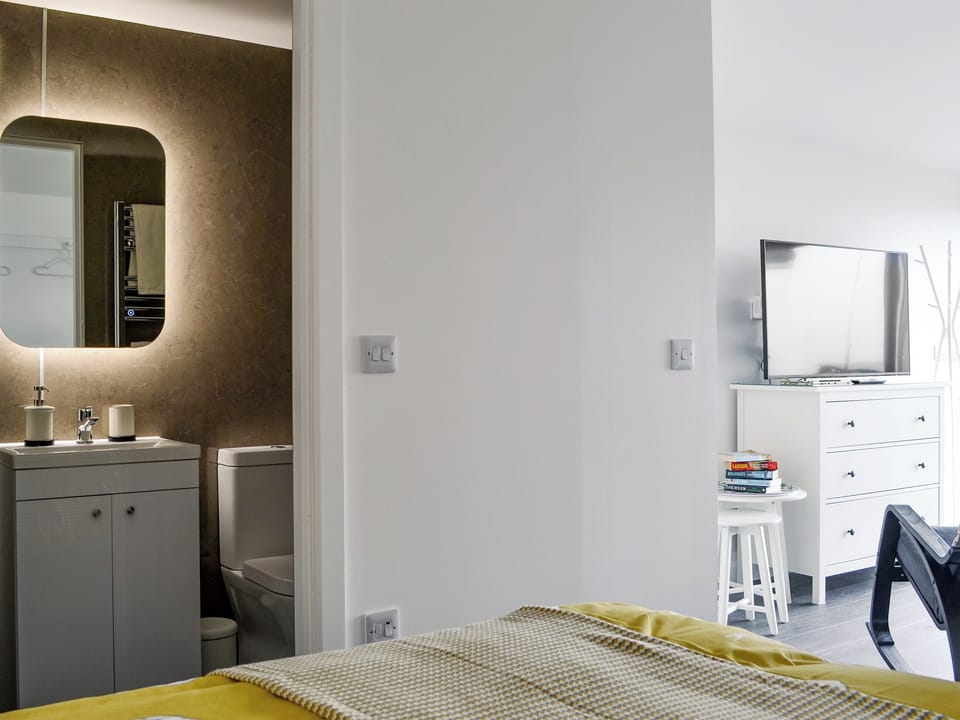 Comfortable bedroom area | The Isle View Nest - Number Five Isle View, Lower Harrapool, near Broadford
