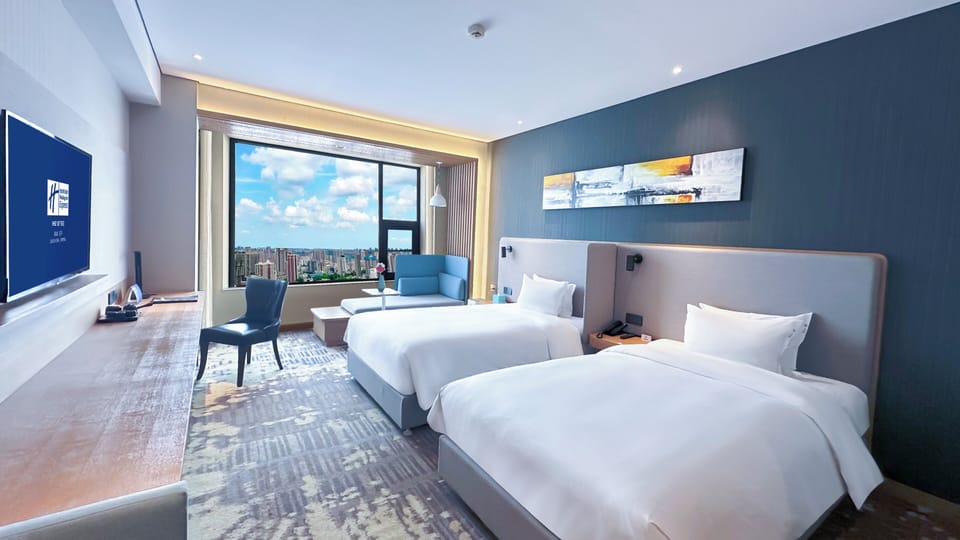Standard Room, 2 Twin Beds | In-room safe, soundproofing, WiFi (surcharge)