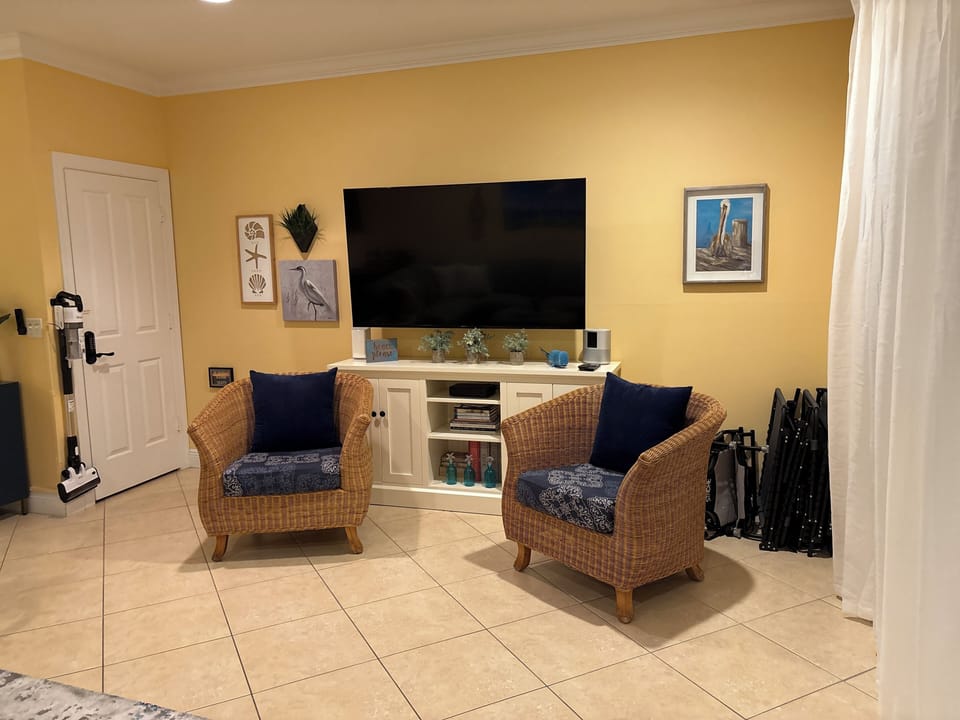 TV in main living room.