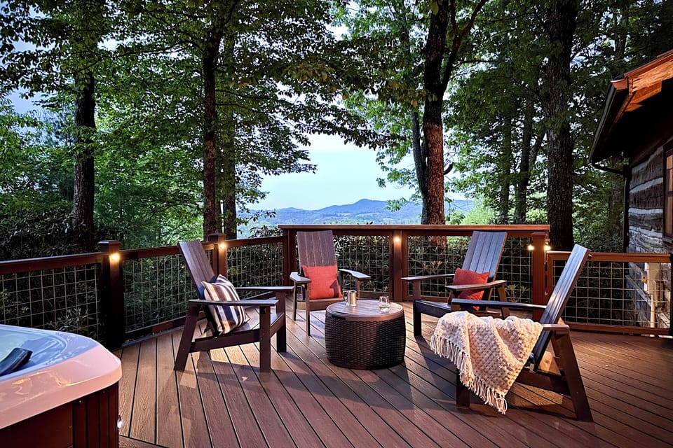 Deck | Hot Tub | Views