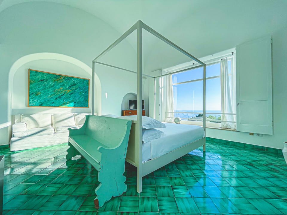 Double Room, Sea View | Soundproofing, bed sheets
