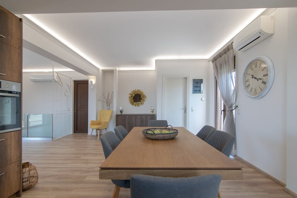 Living area of Large modern villa,Private Swimming pool,Rethymno,Crete