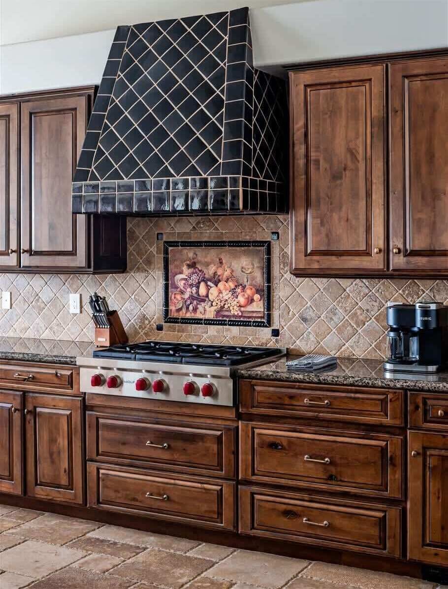 Fully stocked with everything you need to prepare a meal