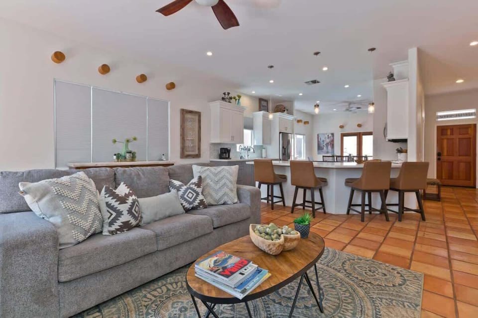 Plenty of comfortable seating though out the hacienda