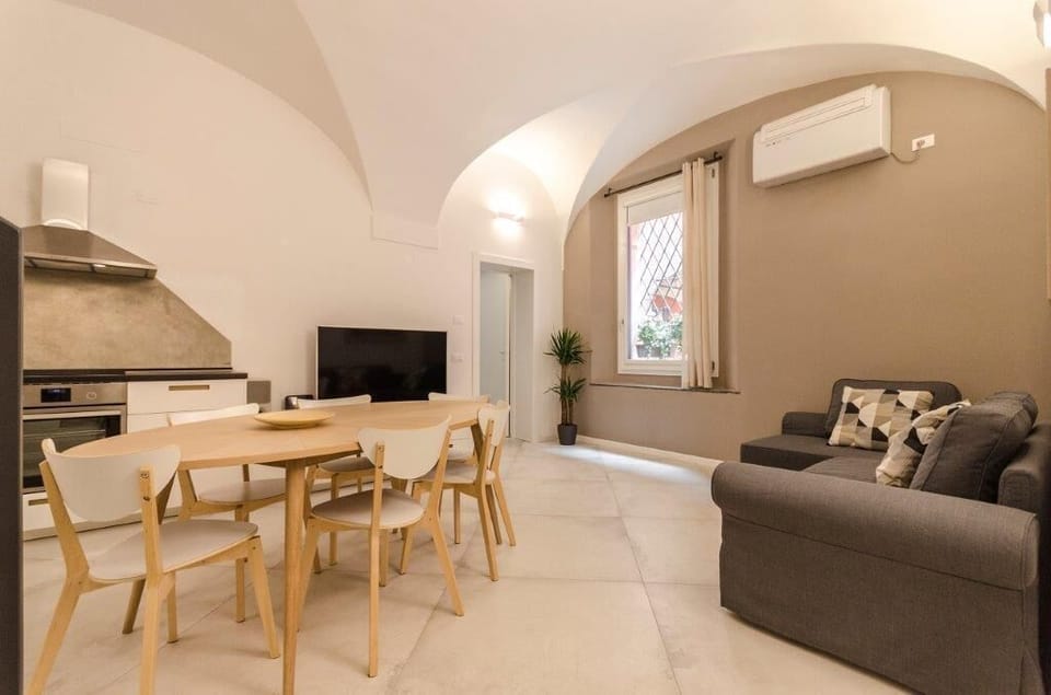 Apartment, 1 Bedroom | Living area | 55-inch Smart TV with digital channels, TV