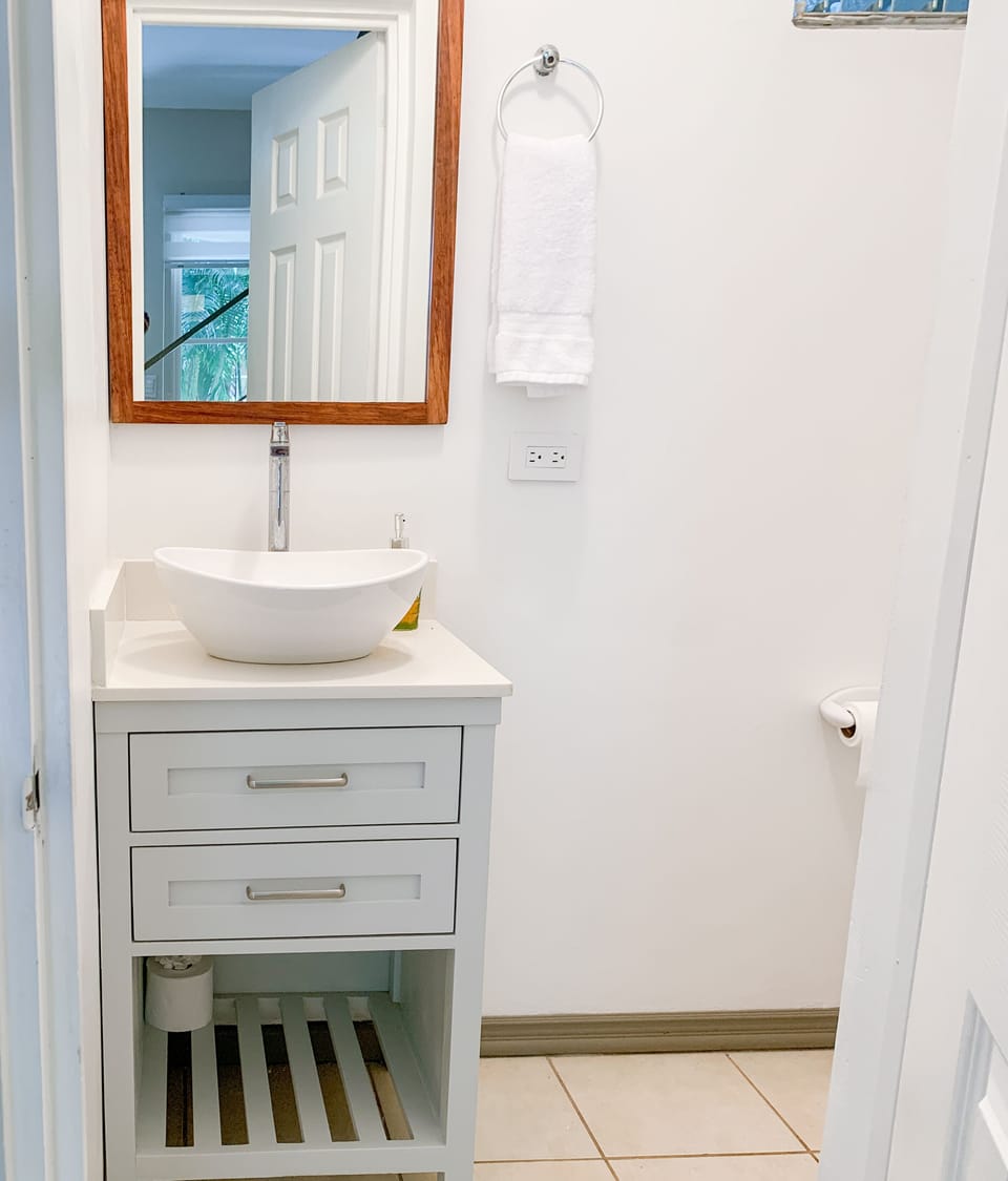 First floor half bathroom 