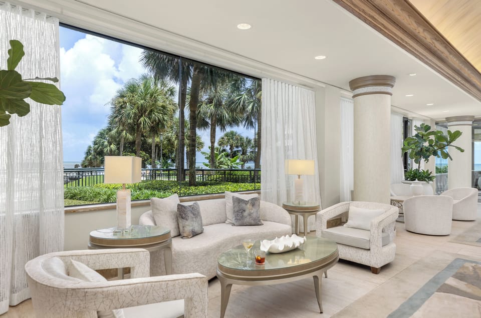 Lobby sitting area