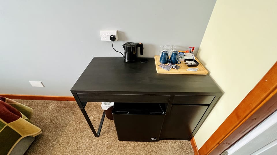 Minibar, blackout drapes, free WiFi