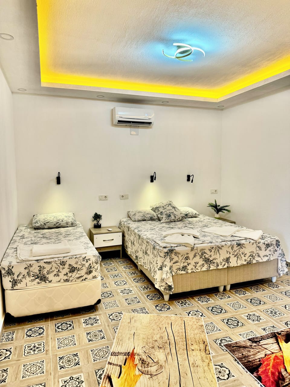Family Studio, 2 Bedrooms | Pillowtop beds, in-room safe, desk, laptop workspace