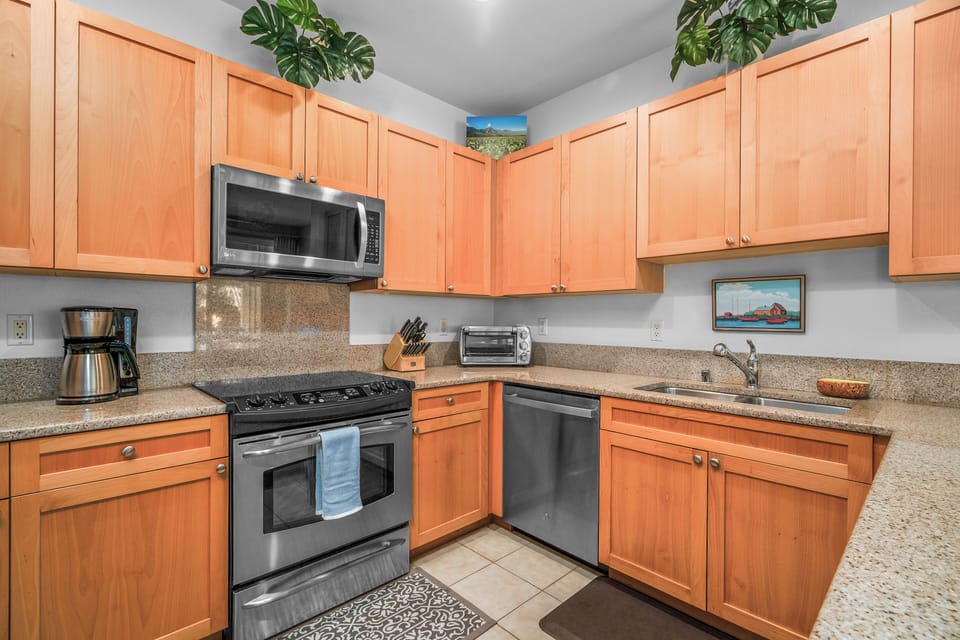 All Stainless steel appliances