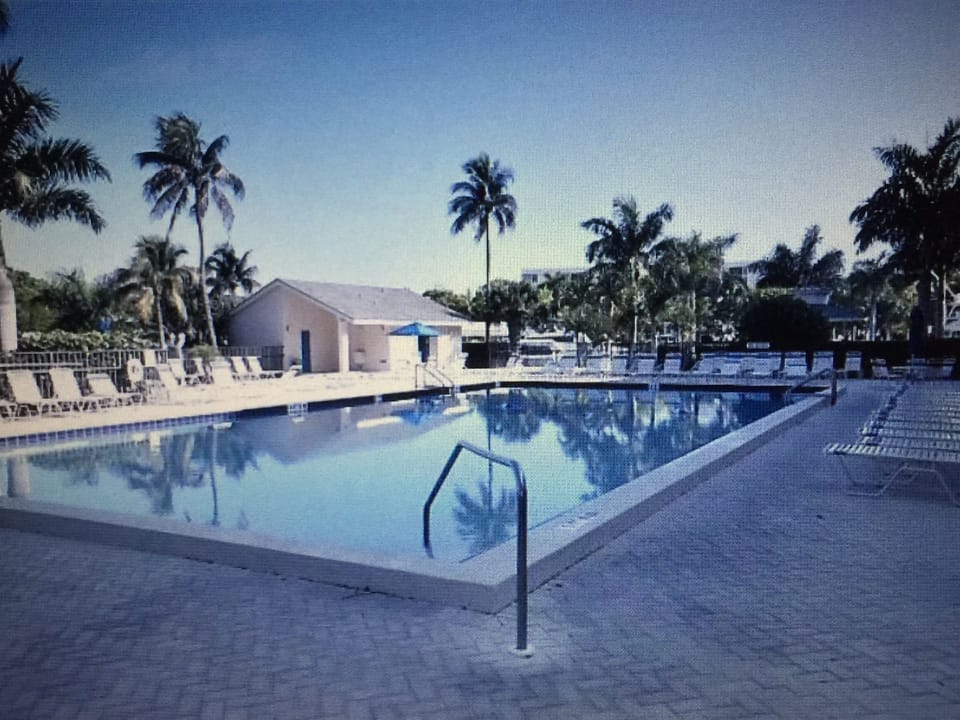 Biggest pool on the island.  With hot tub! 