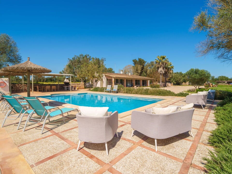 Swimming Pool, Resort, Outdoor Furniture, Estate, Eco Hotel, Shade, Umbrella, Hacienda, Villa, Thermae