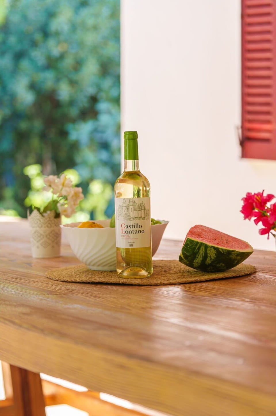 Bottle, Plant, Food, Flower, Wood, Tableware, Table, Glass Bottle, Ingredient