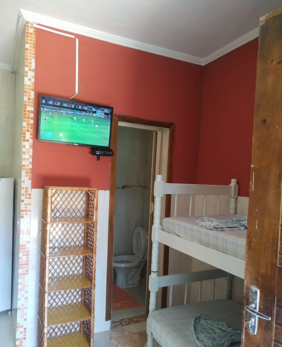 Chalet, Ground Floor | Bathroom | Shower, towels, toilet paper