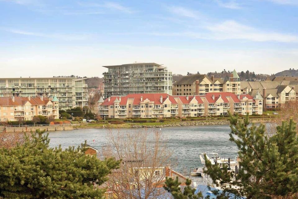 Inner Harbour balcony views. 
