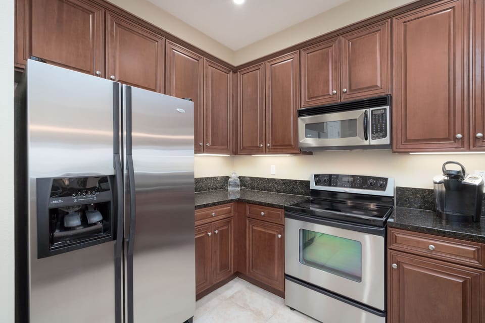 Brew up your cup of morning coffee in the Keurig and drip coffee maker.
