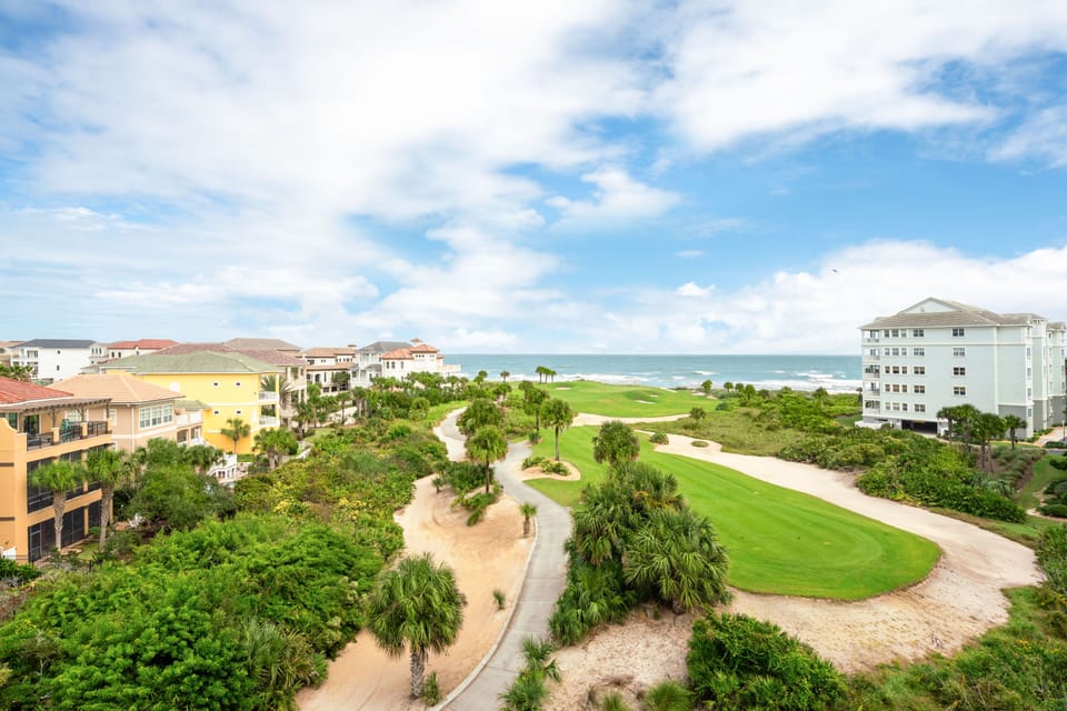Golf and Ocean Views from this condo!