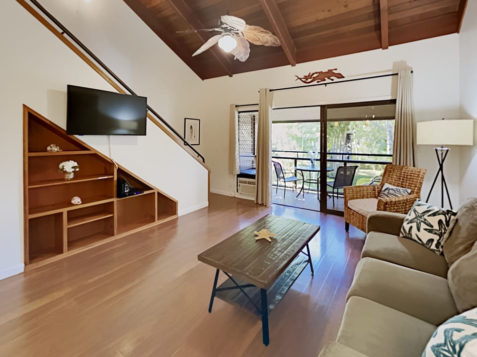Beautiful, Spacious living room with all new furnishings.
