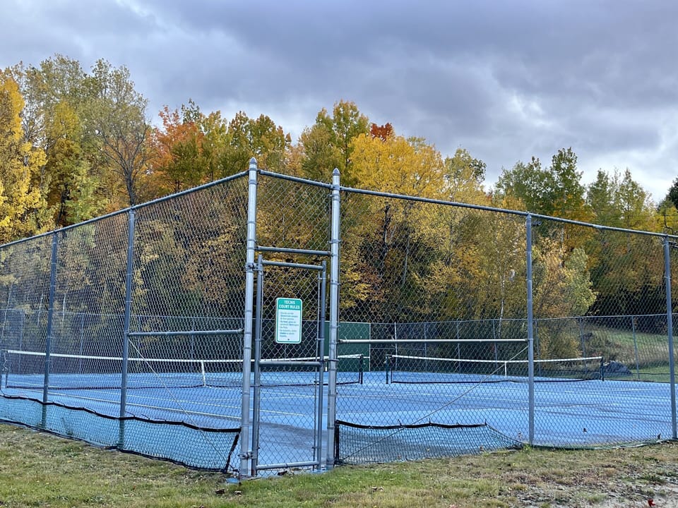 Snowbrook Village tennis courts 