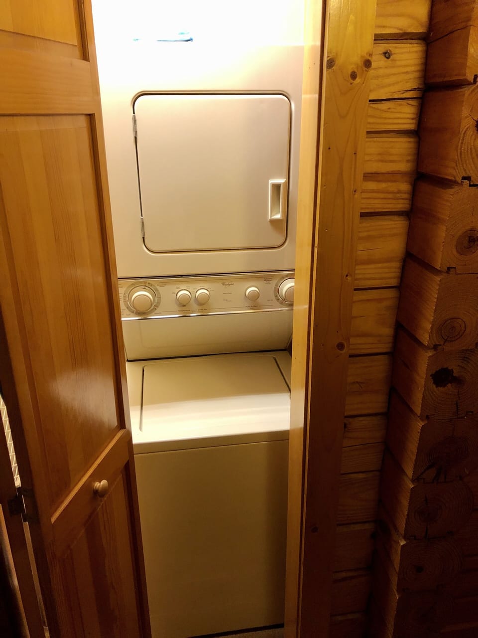 washer and dryer in unit