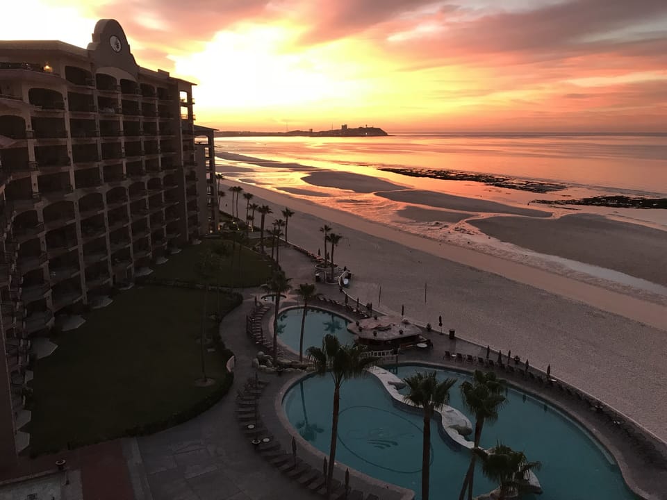 Incredible sunrise view