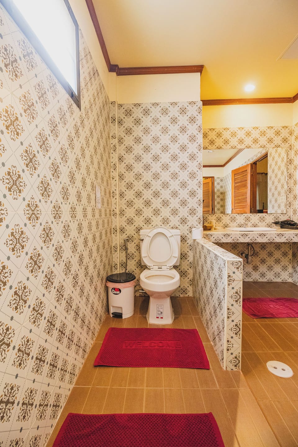 Family Bungalow, Pool View | Bathroom | Shower, towels