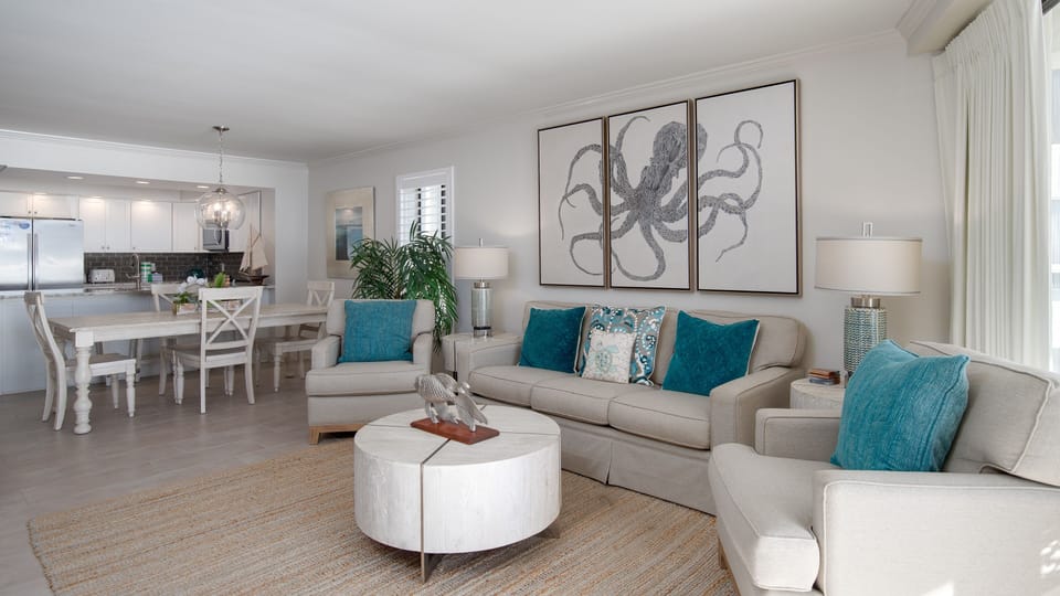 Living Area and Dining