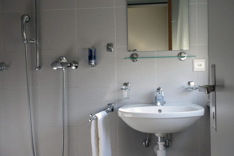 Single Room | Bathroom | Shower, towels