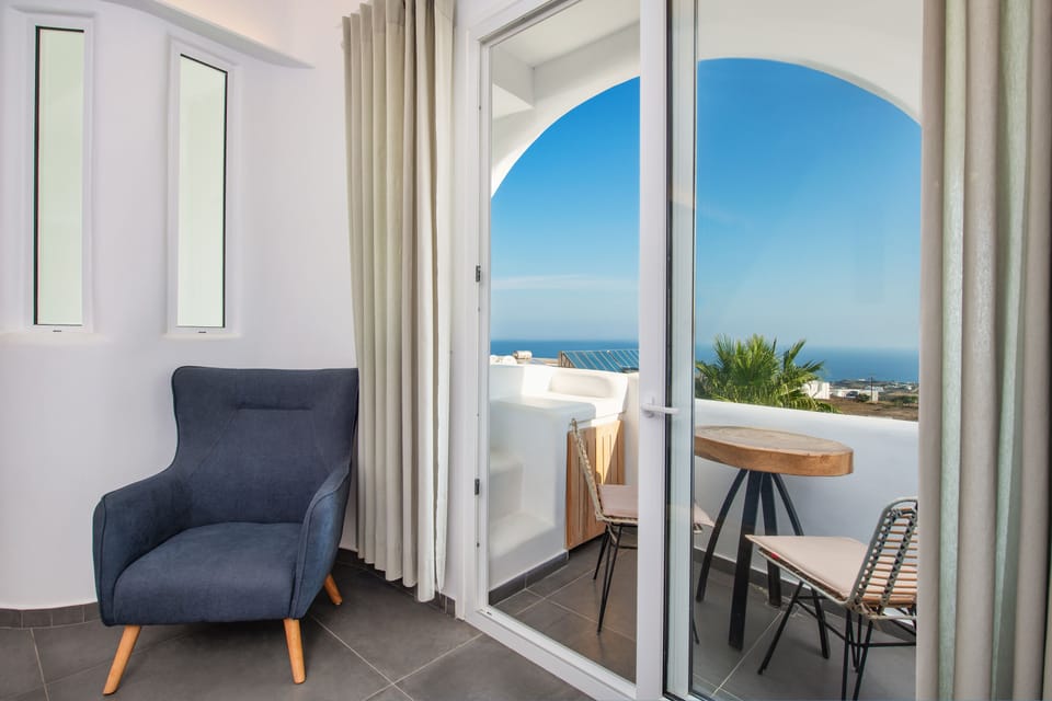 Deluxe Suite with Outdoor Hot Tub and Sea View  | View from room