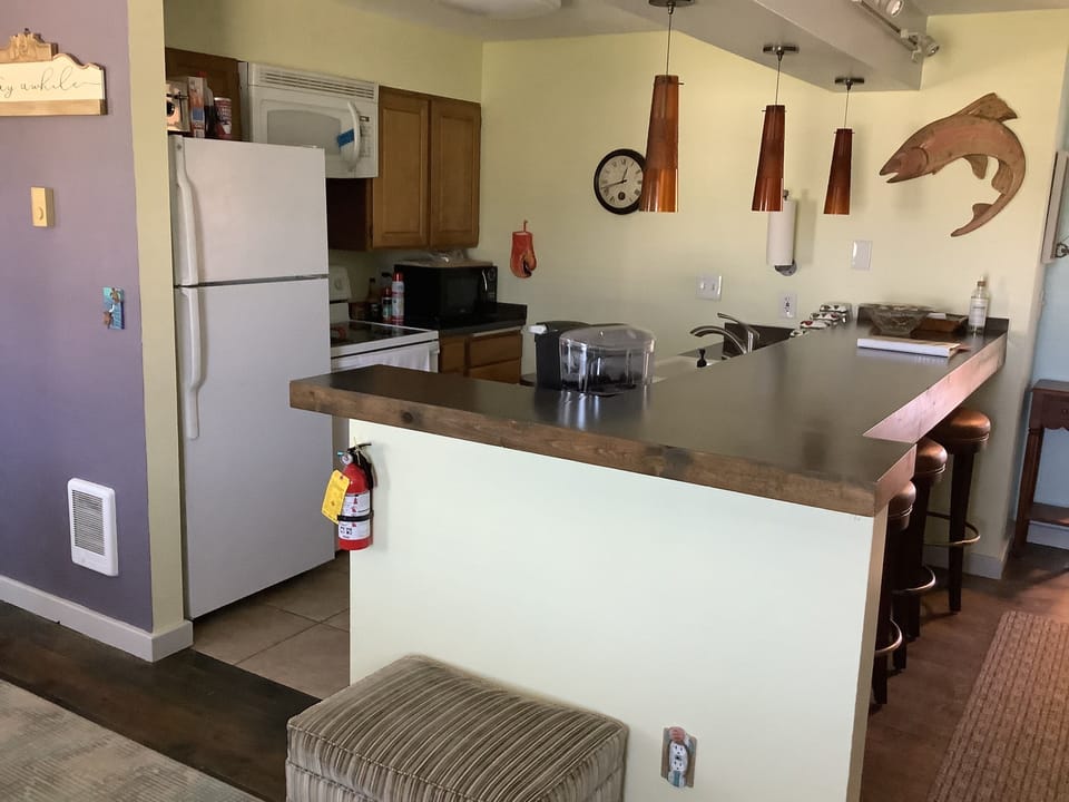 Family Suite, 2 Bedrooms, Kitchen (Unit 10) | Private kitchen | Microwave, coffee/tea maker