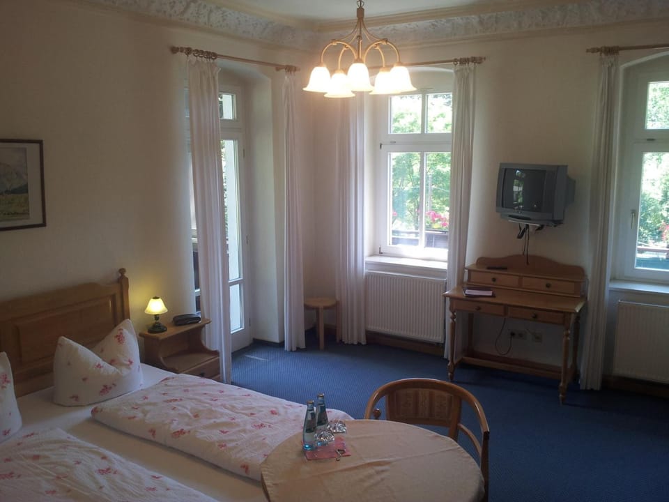 Desk, iron/ironing board, travel crib, rollaway beds