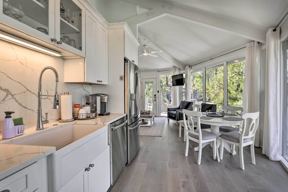 Kitchen | Fully Equipped | Stainless Steel Appliances