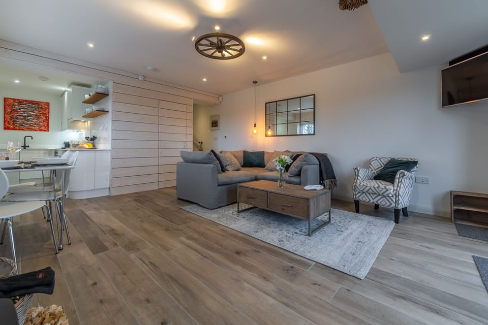 Ground floor: Open-plan living area