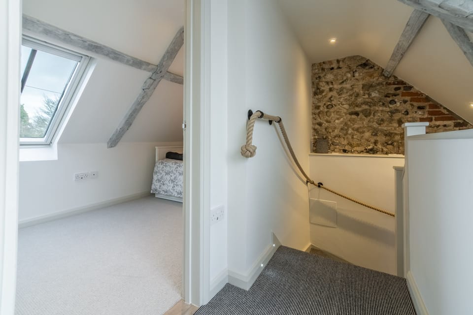 First floor: Landing through to bedroom two