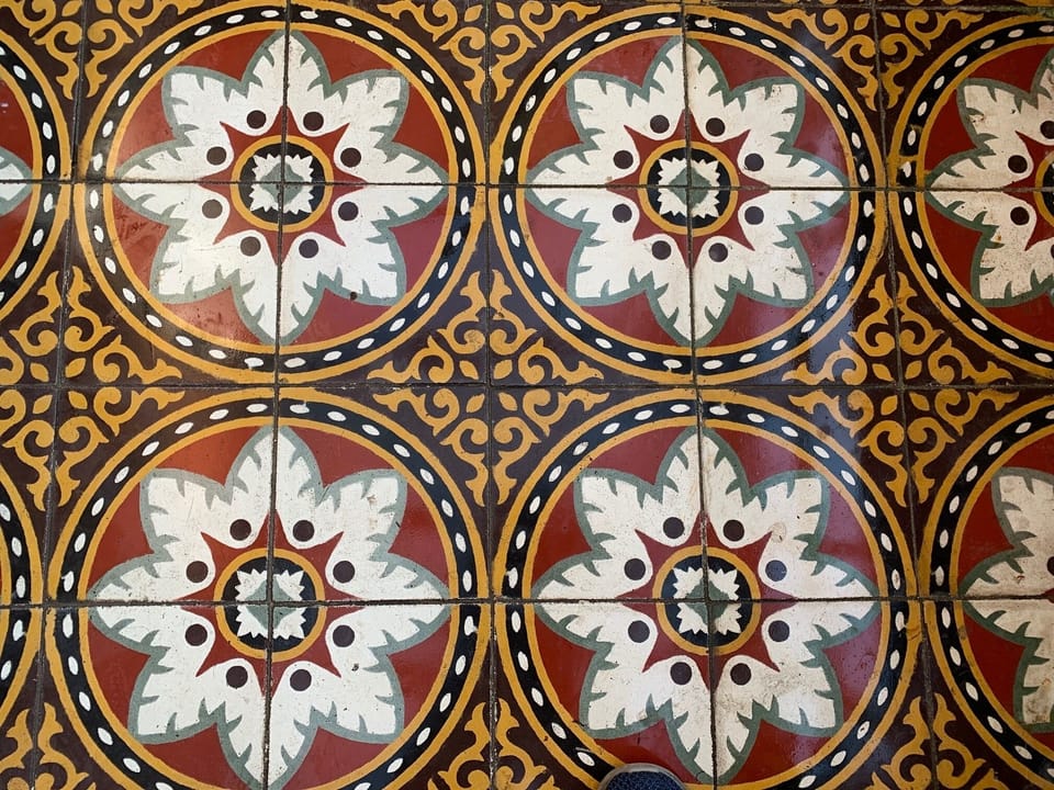 Vine Conservatory Tiles